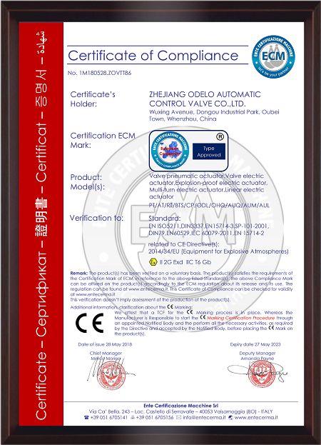 CE EX for valve actuator(001)