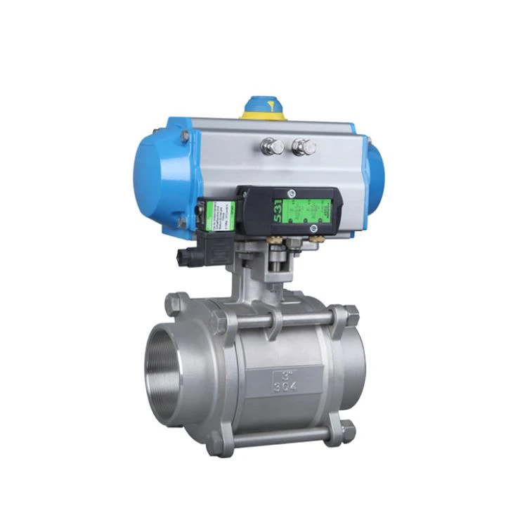 Pneumatic Thread Ball Valve Pneumatic Thread Ball Valve