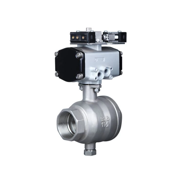 Pneumatic Two Piece Ball Valve Pneumatic Two Piece Ball Valve