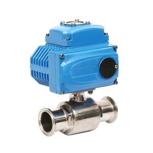 বৈদ্যুতিক স্যানিটারি বল ভালভ