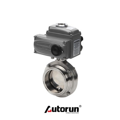 বৈদ্যুতিক স্যানিটারি ক্ল্যাম্প বাটারফ্লাই ভালভ সুইচ প্রকার